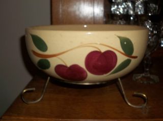 Double apple bowl with stand number 73