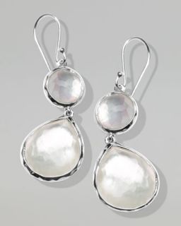  earrings white available in silver $ 395 00 ippolita mother of pearl