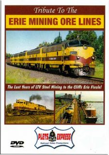 Erie Mining Ore Lines DVD New Plets LTV Steel Railroad Cliffs Taconite