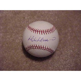 Mike Mussina Hand Signed Autographed New York Yankees