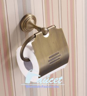 Antique Brass Bathroom Toilet Tissue Paper Holder DL 321