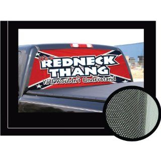 REDNECK THANG  16x54   Rear Window Graphic   compact pickup truck