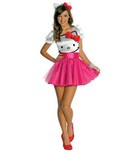  Teen Hello Kitty Tutu Dress Costume