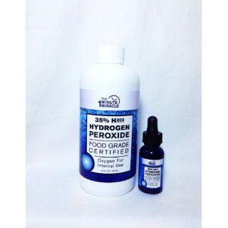 The One Minute Miracle Inc. 35% H2o2 Hydrogen Peroxide