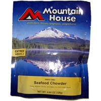 Mountain House Seafood Chowder 2 Serving Entree Freeze Dried Camping