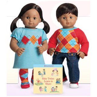 American Girl Bitty Twins Boy and Girl with Bitty Twins