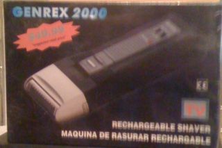 Genrex 2000 Recargeable Electric Shaver