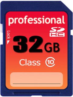  10 SD HC SDHC High Speed Professional Flash Memory Card 32G
