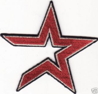 Houston Astros MLB Baseball 3 25 Star Logo Team Patch