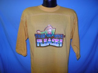 Vintage Take My Wife Please Henny Youngman T Shirt L