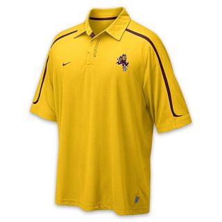 Nike Mens NCAA Arizona State Sun Devils Coach Polo