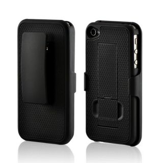 Black Pure Gear Holster Case for at T Verizon iPhone 4