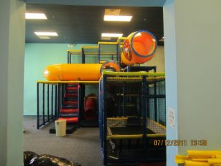   todler Indoor Playground Softplay Jungle Gym Kids Play Port Slide