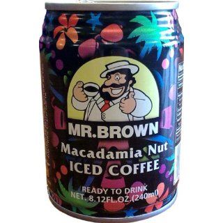 Mr. Brown Iced Coffee, Macadamia Nut, 24   8.12 Ounce Cans 