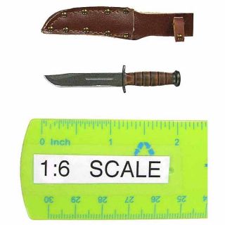 Henry Kano Knife w Sheath 1 6 Scale Soldier Story Action Figures