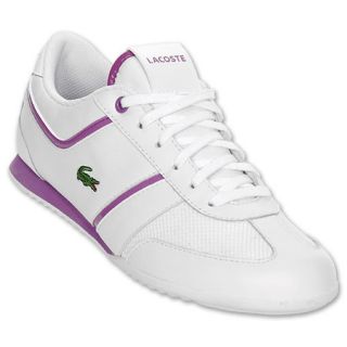 Lacoste Zephie Womens Casual Shoe White/Purple