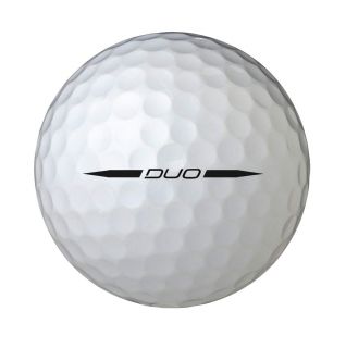 Wilson Staff Duo Golf Balls, Pack of 12 Sports