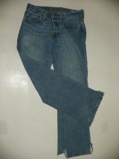 Hollister California Hermosa Low Rise Boot Jeans Sz 30x32 Button Fly
