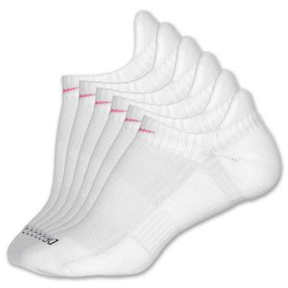 Nike 3 Pack Classic No Show Womens Socks White