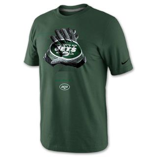 Nike Mens NFL New York Jets Glove Lock Up Tee Team