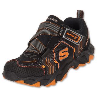 Skechers Ibex Preschool Shoes Black/Orange