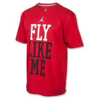 Jordan Fly Like Me Mens Tee Gym Red/Black