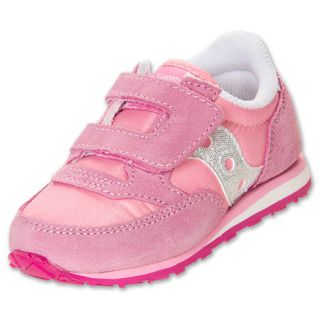 Girls Toddler Saucony Baby Jazz Shoes Pink/Sparkle