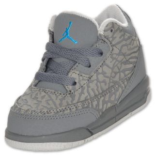 Jordan 3 Retro Toddler Basketball Shoes Cool Grey