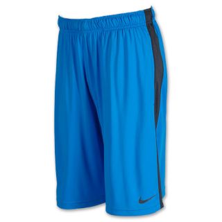 Mens Nike Fly Camo Grid Shorts Photo Blue