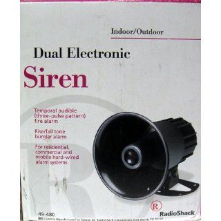 Shack Indoor/Outdoor Dual Electronic Siren 49 480 