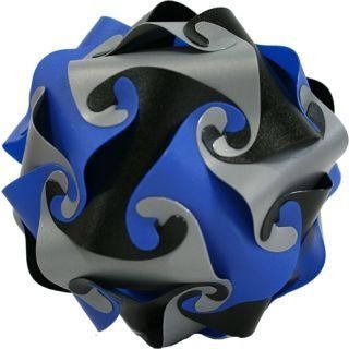 Cyclone Puzzle   Blue, Black, Silver Toys & Games