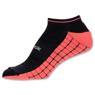 Reebok Flex Liner Low Cut Socks 2 Pack Black/Orange