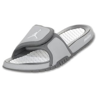 Mens Jordan Hydro 2 Slides Grey/White/Light