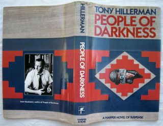 People of Darkness by Tony Hillerman 1980 Hardcover SIGNED first