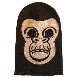 Gorilla Ape Ski Mask Knit Bank Robber Disguise Mask Has