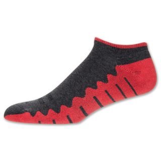 Reebok Wave Sole Mens Low Cut Socks 2 Pack Grey