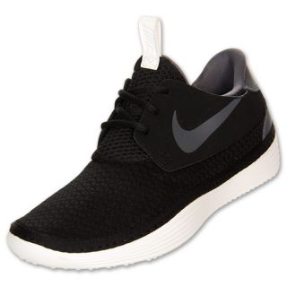 Mens Nike Solarsoft Moccasin Black/Summit White