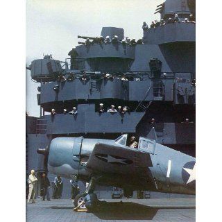 F6F Hellcat Aboard the USS Yorktown 1943 8 1/2 X 11 Color