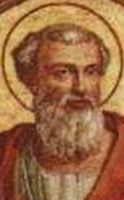18kb jpg portrait of Pope Saint Pontian, date unknown, artist unknown
