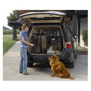Midwest Side by Side Double Door SUV Crate with Plastic