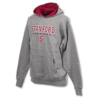 Stanford Cardinal Stack NCAA Youth Hoodie Grey