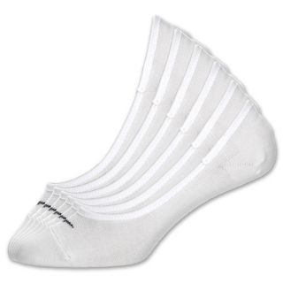 Womens Nike Footie Socks White