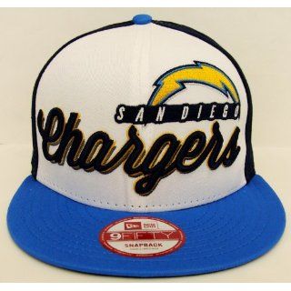 San Diego Chargers Retro New Era Chriograph Snapback Cap