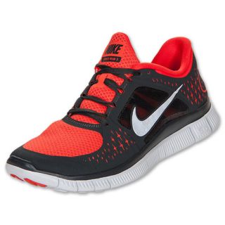 Mens Nike Free Run+ 3 Team Orange/Reflective