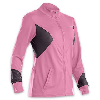 Womens Under Armour Power in Pink Form Full Zip