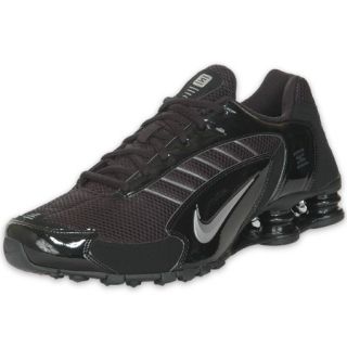 Nike Mens Shox Inferno Running Shoe Black/Silver