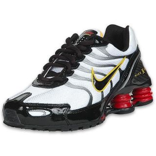 Nike Kids Shox Turbo VI Black/White/Red/Yellow