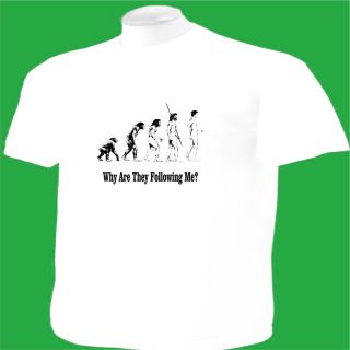 Shirt Evolution Line Humor Unique Original Funny Joke Science Big