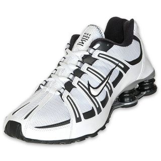 Nike Mens Shox Turbo Mesh SI Running Shoe White
