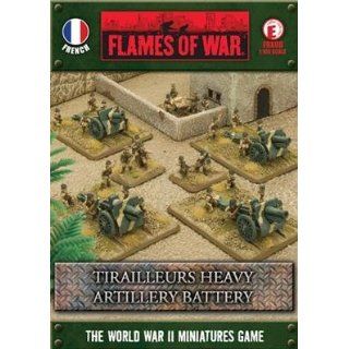 Flames of War   French Tirailleurs Heavy Artillery